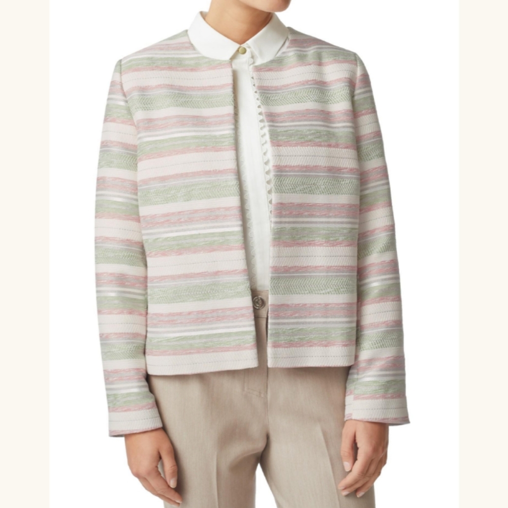 Eastex Stripe Edge-to-Edge Jacket